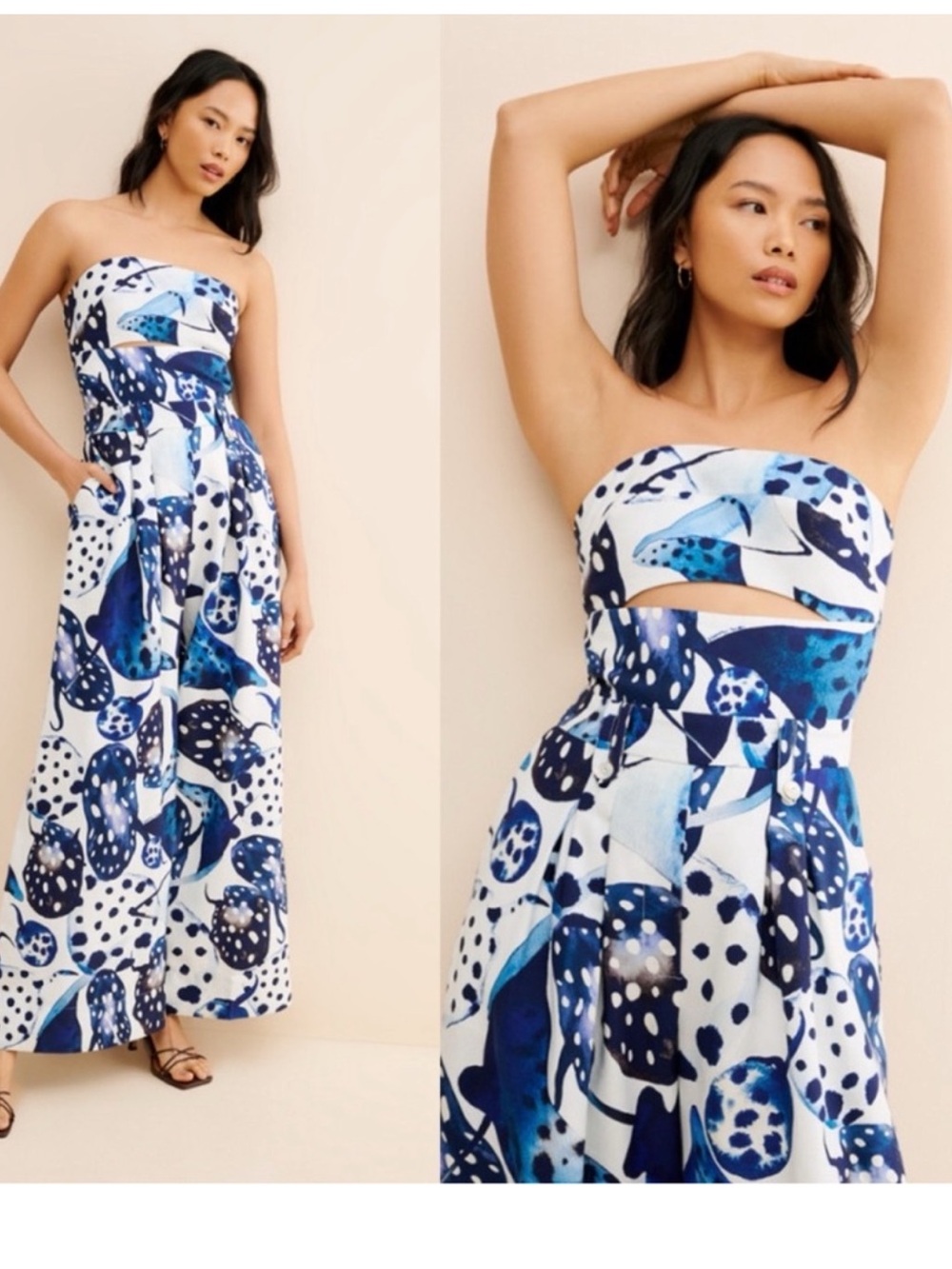Farm Rio Mantas Jumpsuit